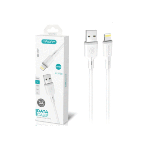 Cable Lightning iPhone 1m Maxam 3A carga rápida